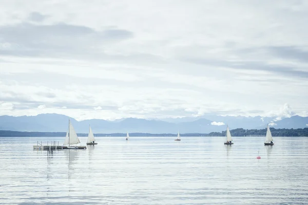 Lago Starnberg en Baviera — Foto de Stock