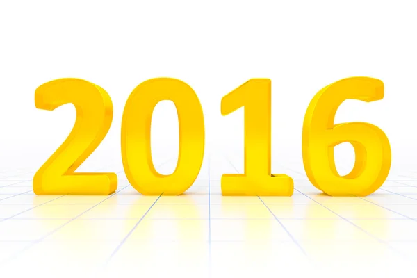 Nuevo año 2016 — Foto de Stock