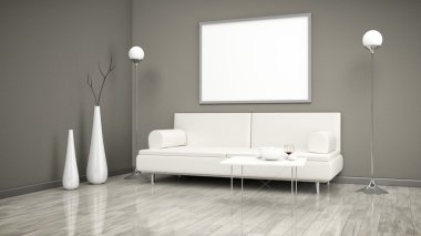 modern oda 3D render