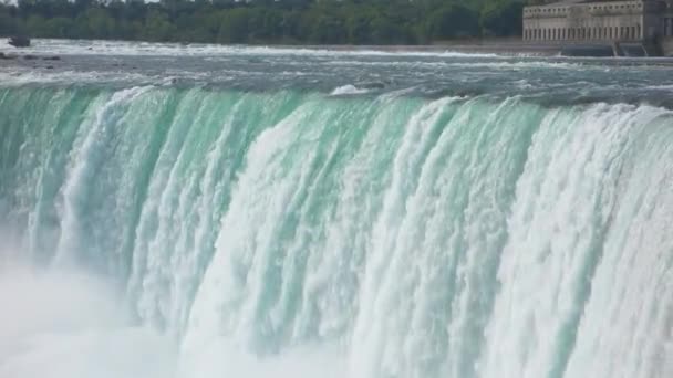 Niagara fällt in Kanada — Stockvideo