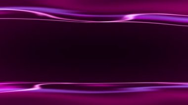 Mor ışık dalgalı çizgiler