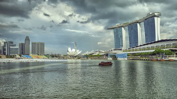 Singapore Marina Bay zand — Stockfoto