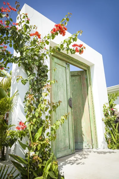 Belle porte à Bali — Photo