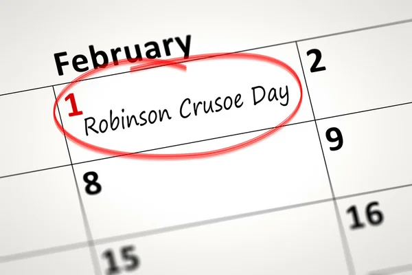 Robinson Crusoe Day — Fotografie, imagine de stoc