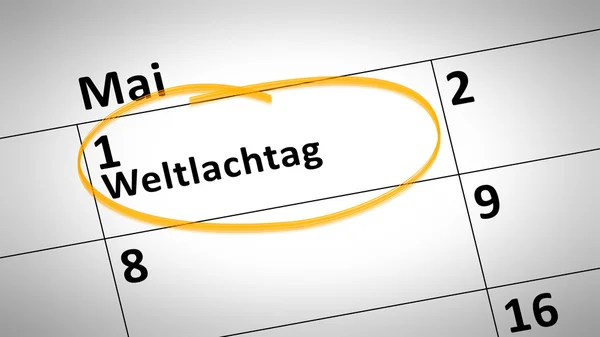 Weltlachtag — Stockfoto