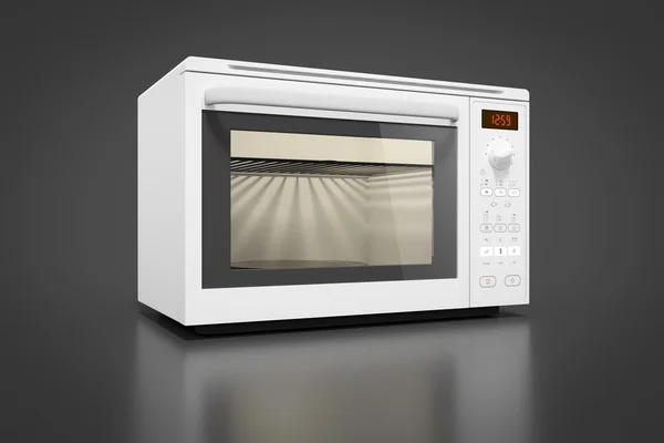 Typical modern microwave — Stock Photo, Image