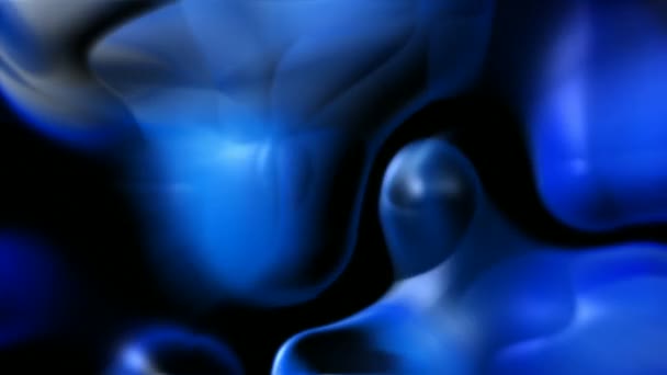 Abstrait fond futuriste gris bleu (boucle transparente ) — Video