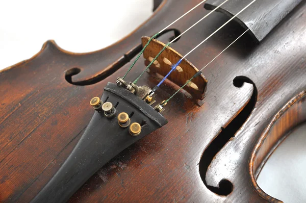 Neck of a violin Royalty Free Stock Images