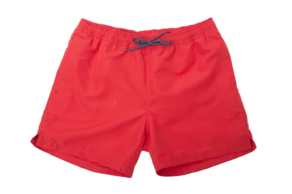 Pantalones cortos deportivos rojos — Foto de Stock