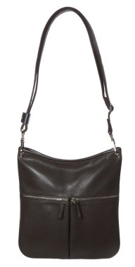 kahverengi deri çanta