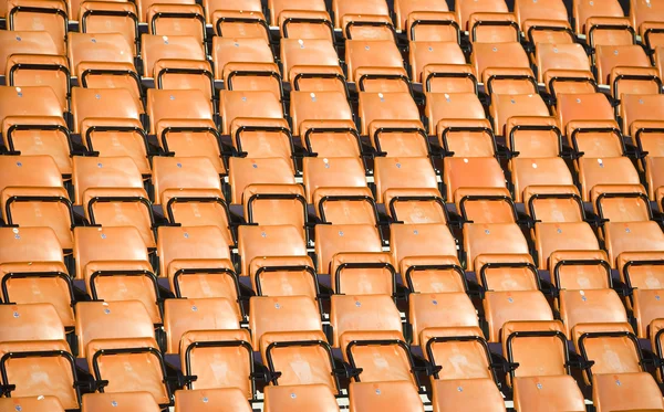 Sedili degli spettatori in uno stadio — Foto Stock