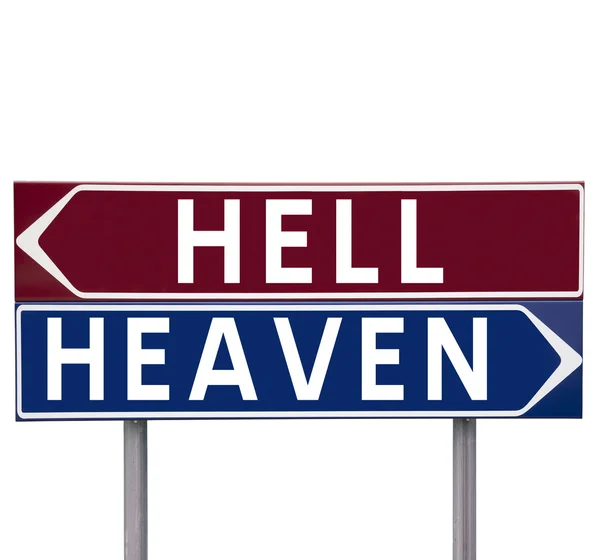천국이 나 지옥 — 스톡 사진