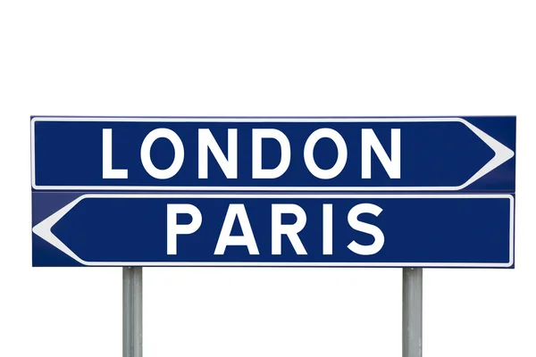 Londra ve Paris — Stok fotoğraf