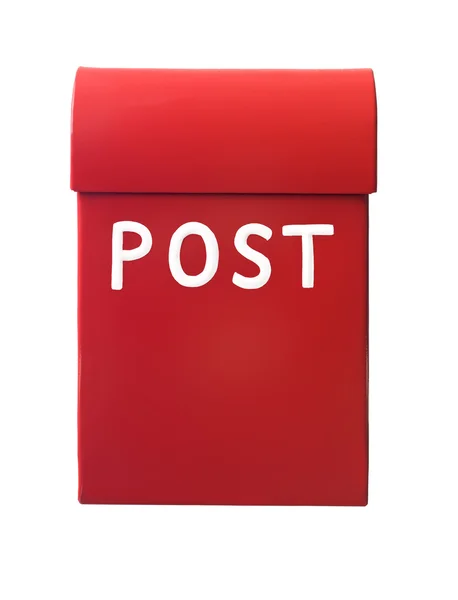Красный почтовый ящик Лицензионные Стоковые Изображения