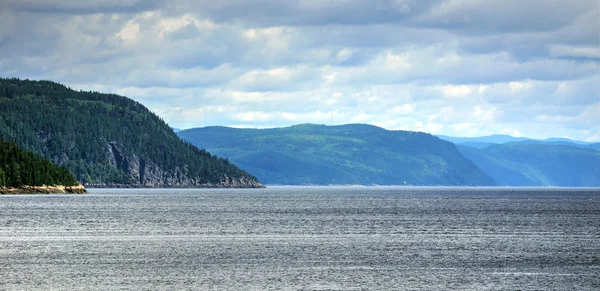 Panorama du fjord du Saguenay — Photo