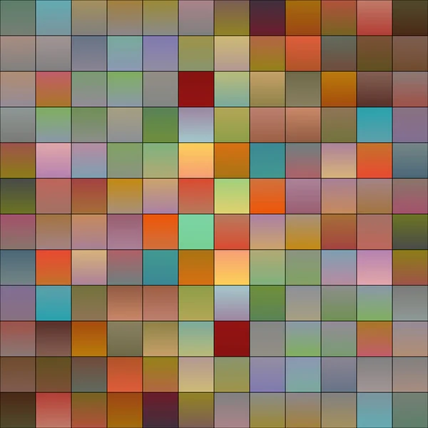 Kleurrijke pixels 3 — Stockvector