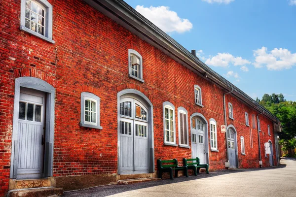 Old red brick building — Stock Photo, Image
