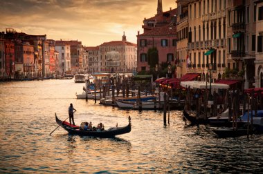 Gondola in Venice clipart