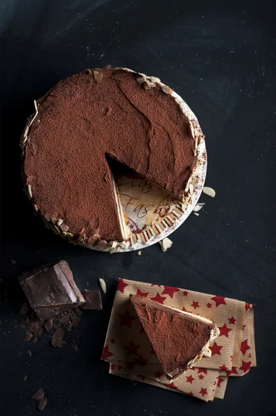 Pastel de chocolate — Foto de Stock