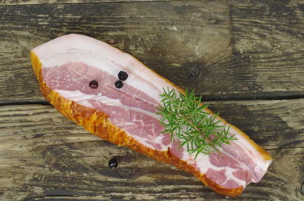 Smoked meat bacon — Stock Photo, Image