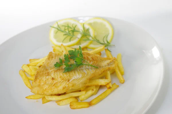 fried cod fish fillet