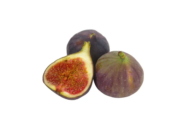 Three fruits figs — Stock Photo, Image