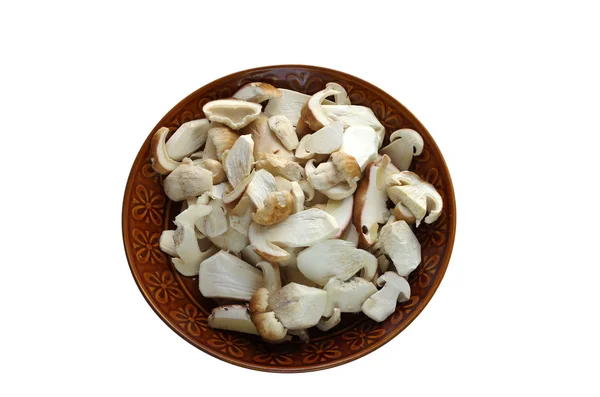 Gesneden champignons — Stockfoto