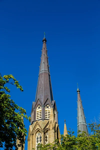 Steeples on Blue — Stock Photo, Image