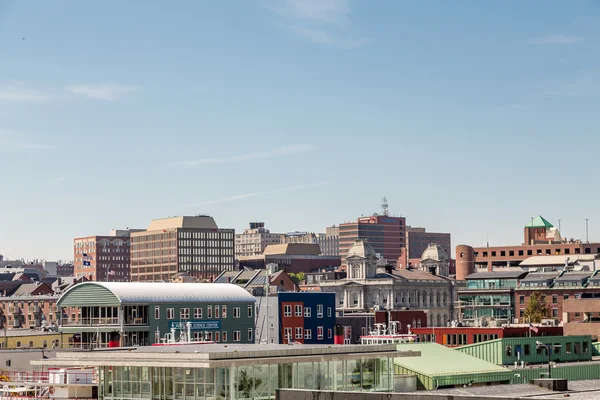 Portland Maine su per la collina — Foto Stock