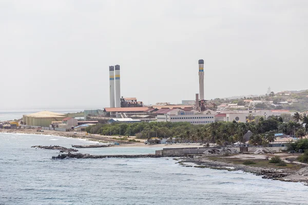 Petroleum Industry on Coast of Curacao — Stock Photo, Image