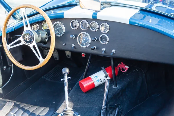 Dashboard in Classic Convertible — Stock Photo, Image