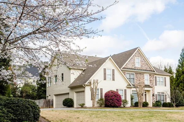 Nice House in Spring — Stock Photo, Image