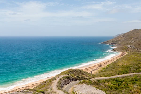 Empty Beach on St Kitts — Stock Photo, Image