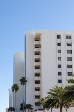 Beyaz sıva Beach otel