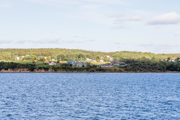 Domy na pobřeží Sydney Nova Scotia — Stock fotografie