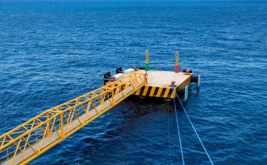 İskele Platform demirleme için