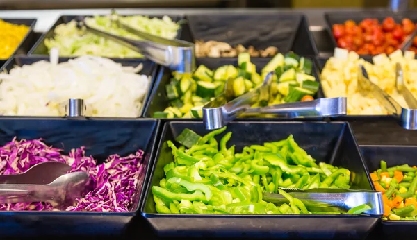 Salatbar-Gemüse — Stockfoto