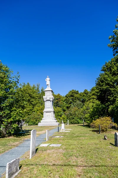Groby i Civil War Memorial — Zdjęcie stockowe