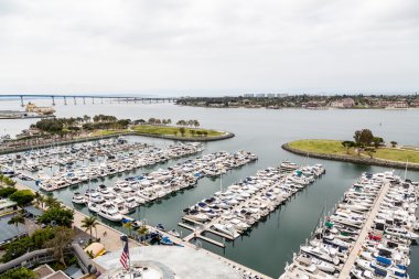 San Diego'da büyük Marina