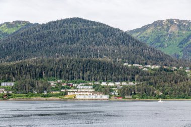 Alaska kıyı üzerinde daire