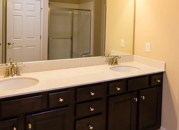 Cultured Marble Vanity — Stock Photo, Image