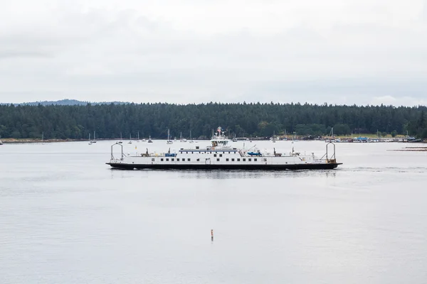 Ferry on Coast of Nanaimo — Stock Photo, Image