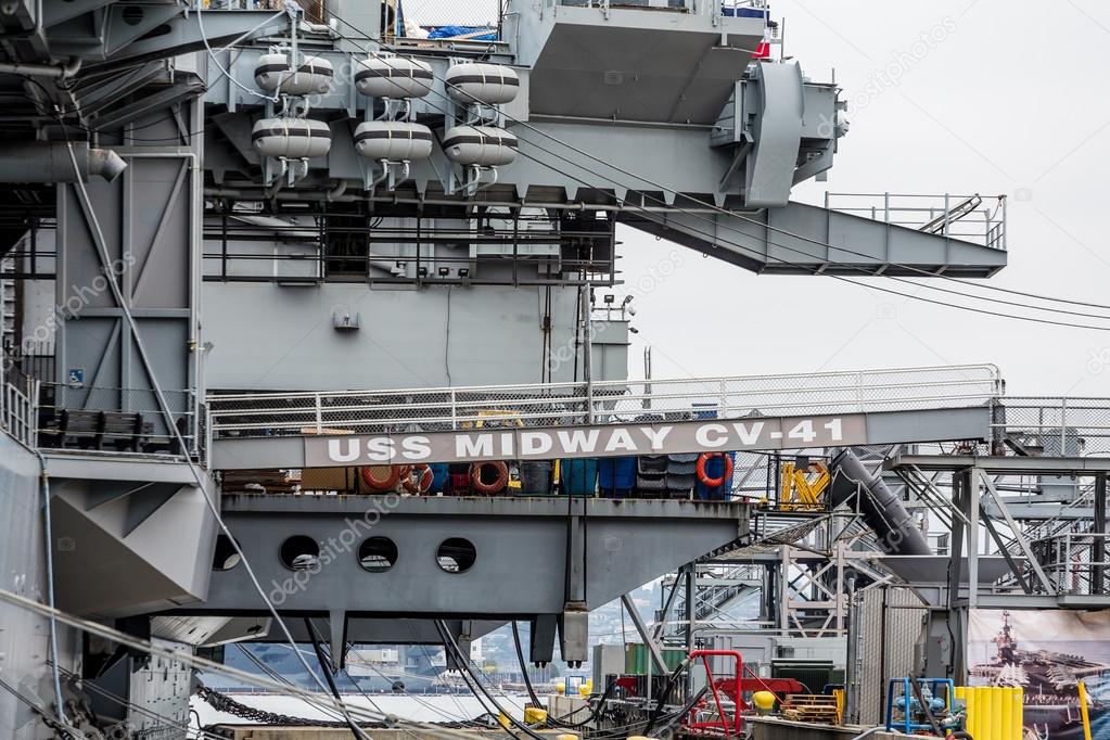 USS Midway CV41 Stock Editorial Photo © dbvirago 122264548