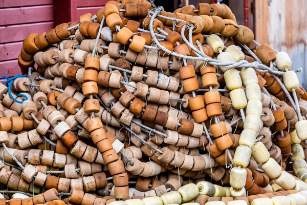 Pile of Fishing Net Floats — Stock Photo, Image