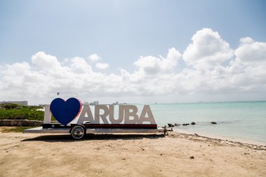 Aruba işareti seviyorum