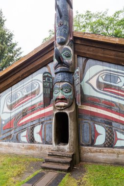 Inuit Lodge girişine