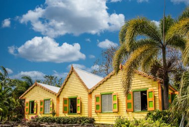 Caribelle Batik St. Kitts 'teki Romney Malikanesinde.