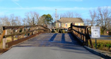 Pickens İlçesi Tahta Köprüsü