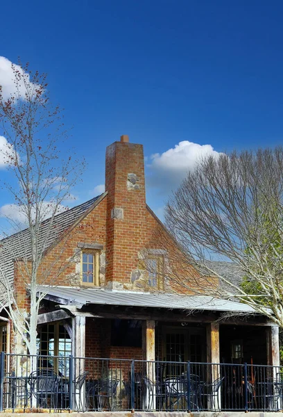 Porch on Old Restaurant — Stock Photo, Image