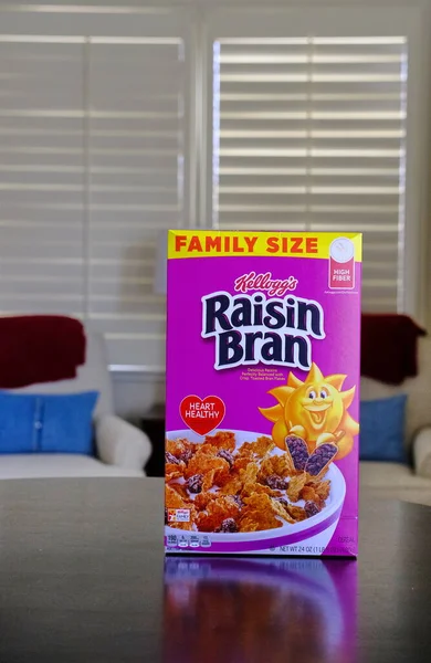 Family Size Raisin Bran — Foto Stock